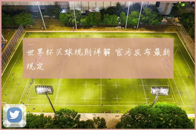 世界杯买球规则详解 官方发布最新规定